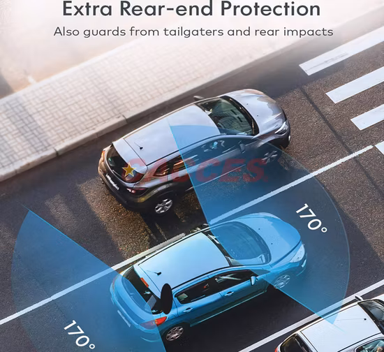 Dashcam vorne, 1080P, Mini-Größe, 2-Zoll-LCD-Bildschirm, kleine versteckte Auto-Dash-Kamera, WDR-Nachtsicht, G