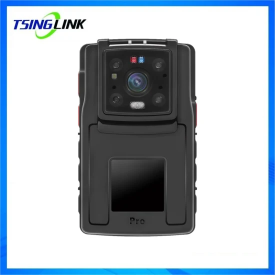 Benutzerdefinierte Sprache Android System Patrol Wearable ID Card Identification Lpr Full HD GPS Wireless WiFi 4G Am Körper getragene Kamera