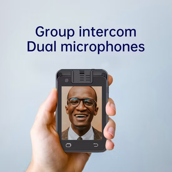 Am Körper getragene 2-Zoll-WLAN-Kamera